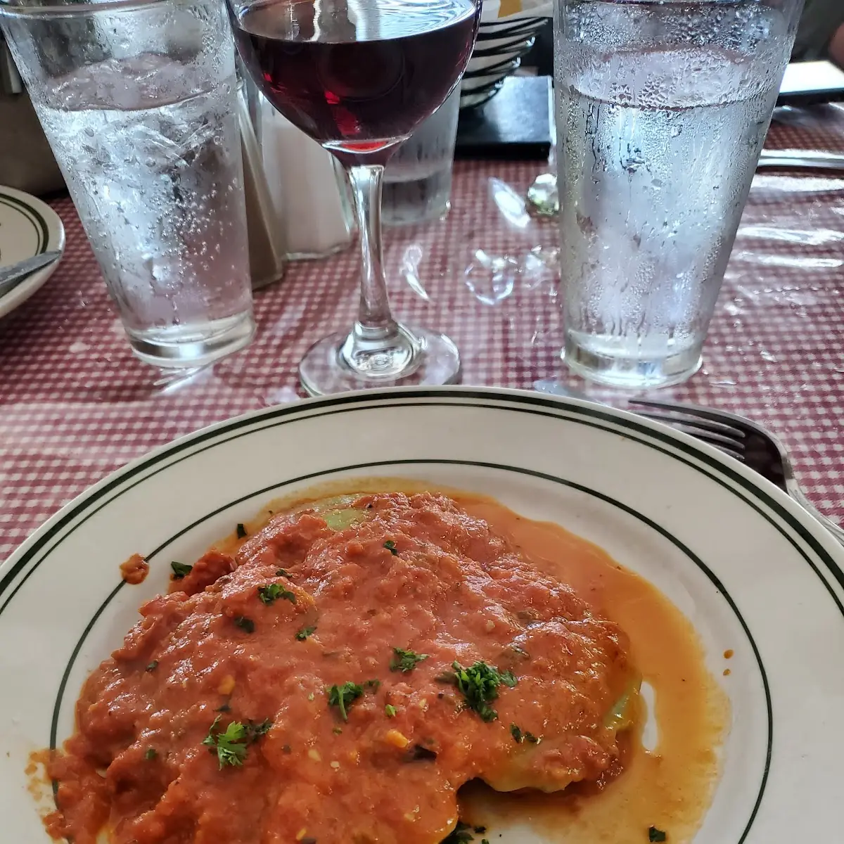 Spinach Ravioli