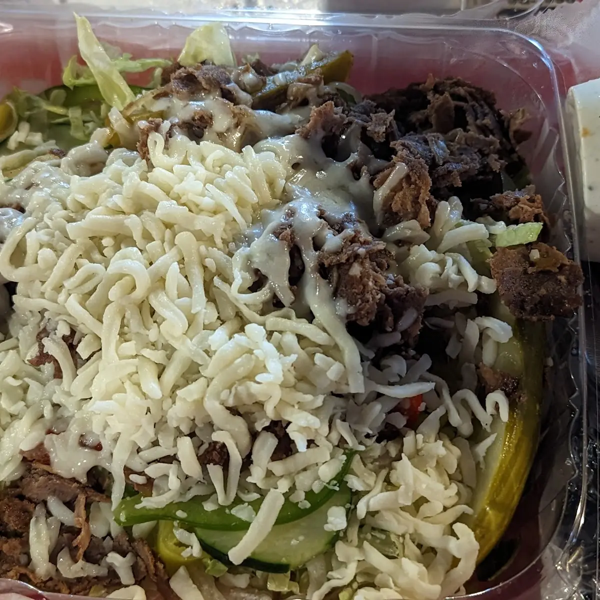 Philly Cheese Steak Salad