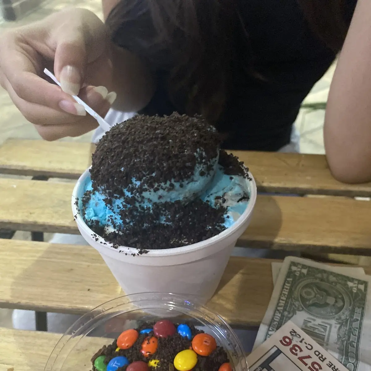 Cookie Monster Ice Cream