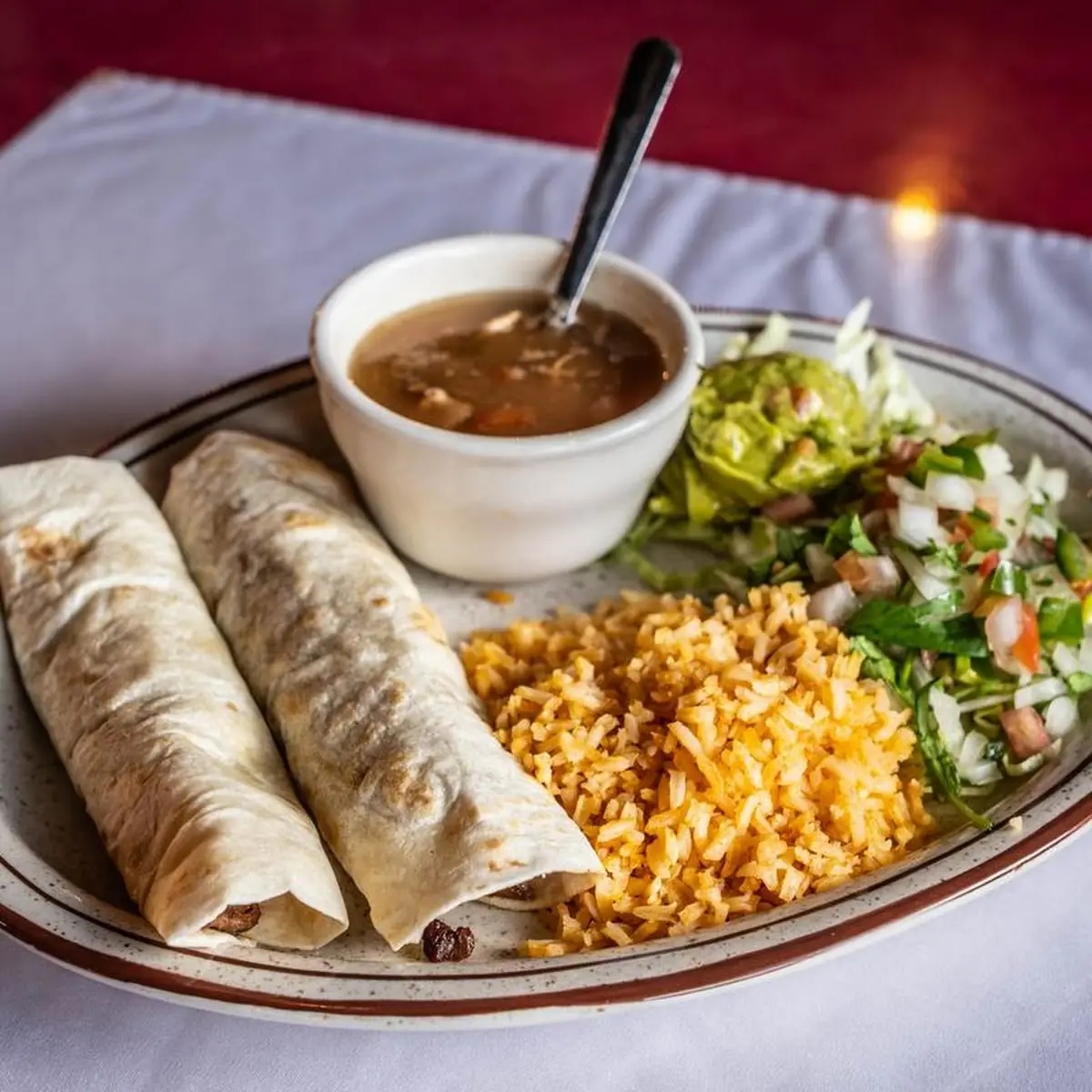 Bistec Taco Dinner