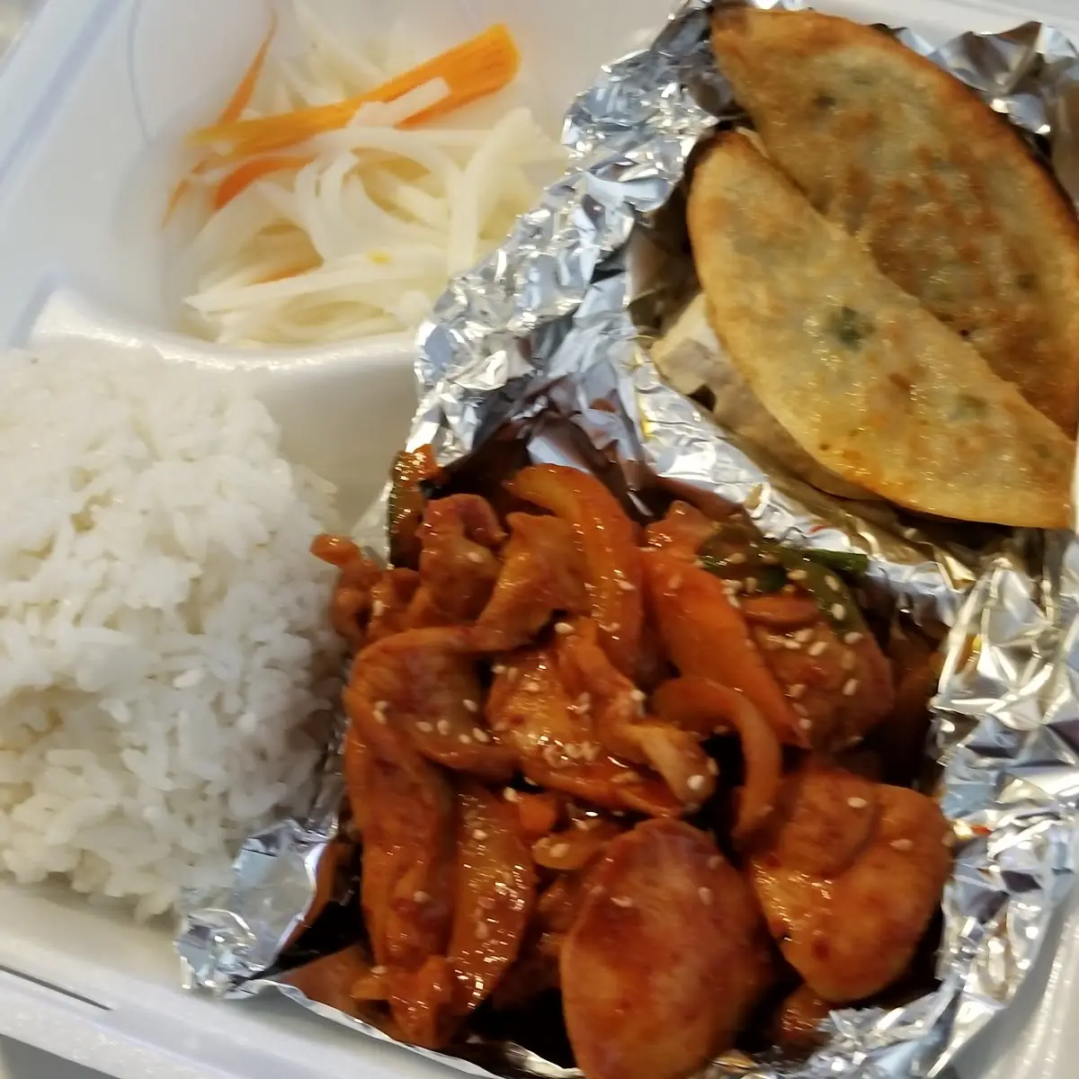 Spicy Chicken Lunch Box