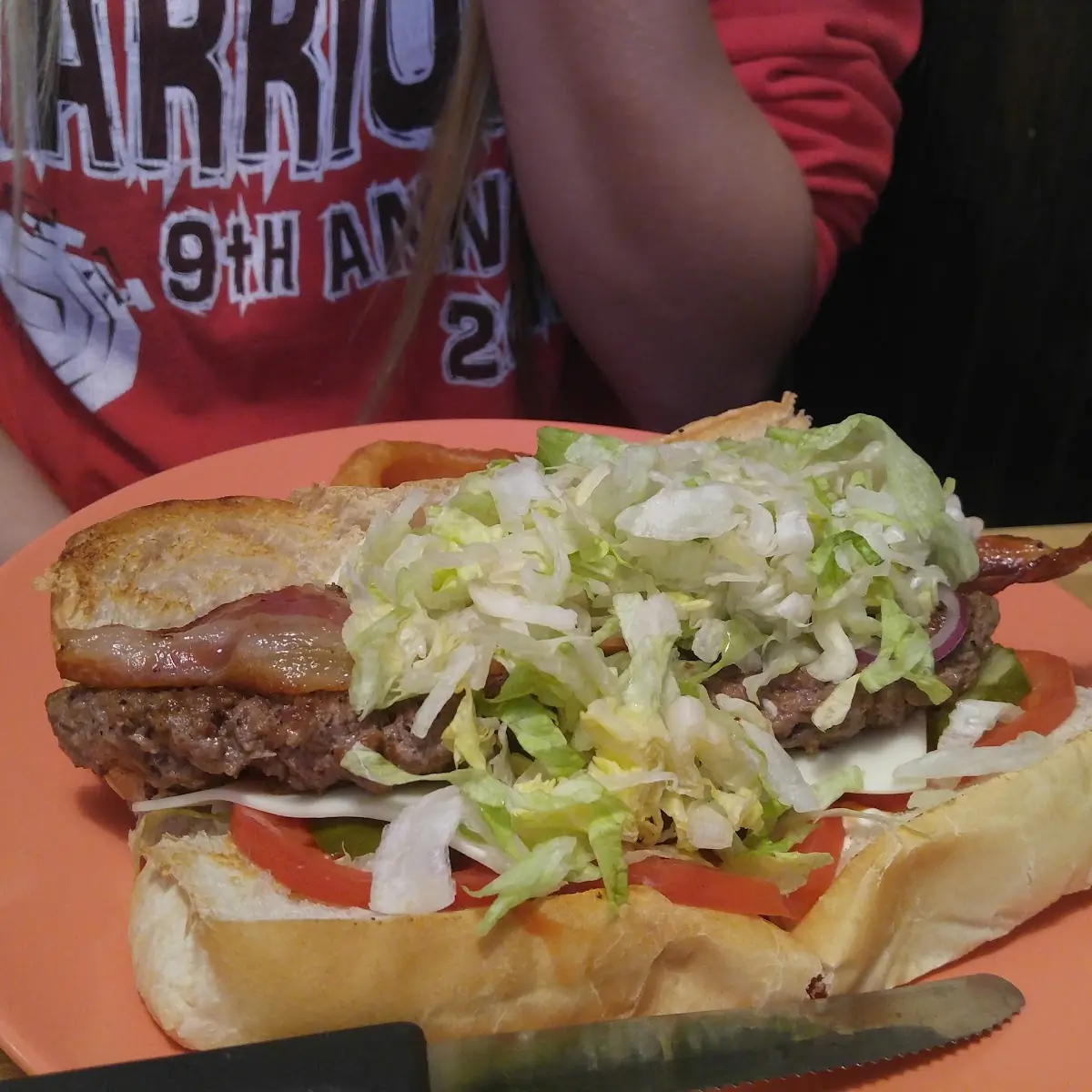 Bacon Cheeseburger Sub