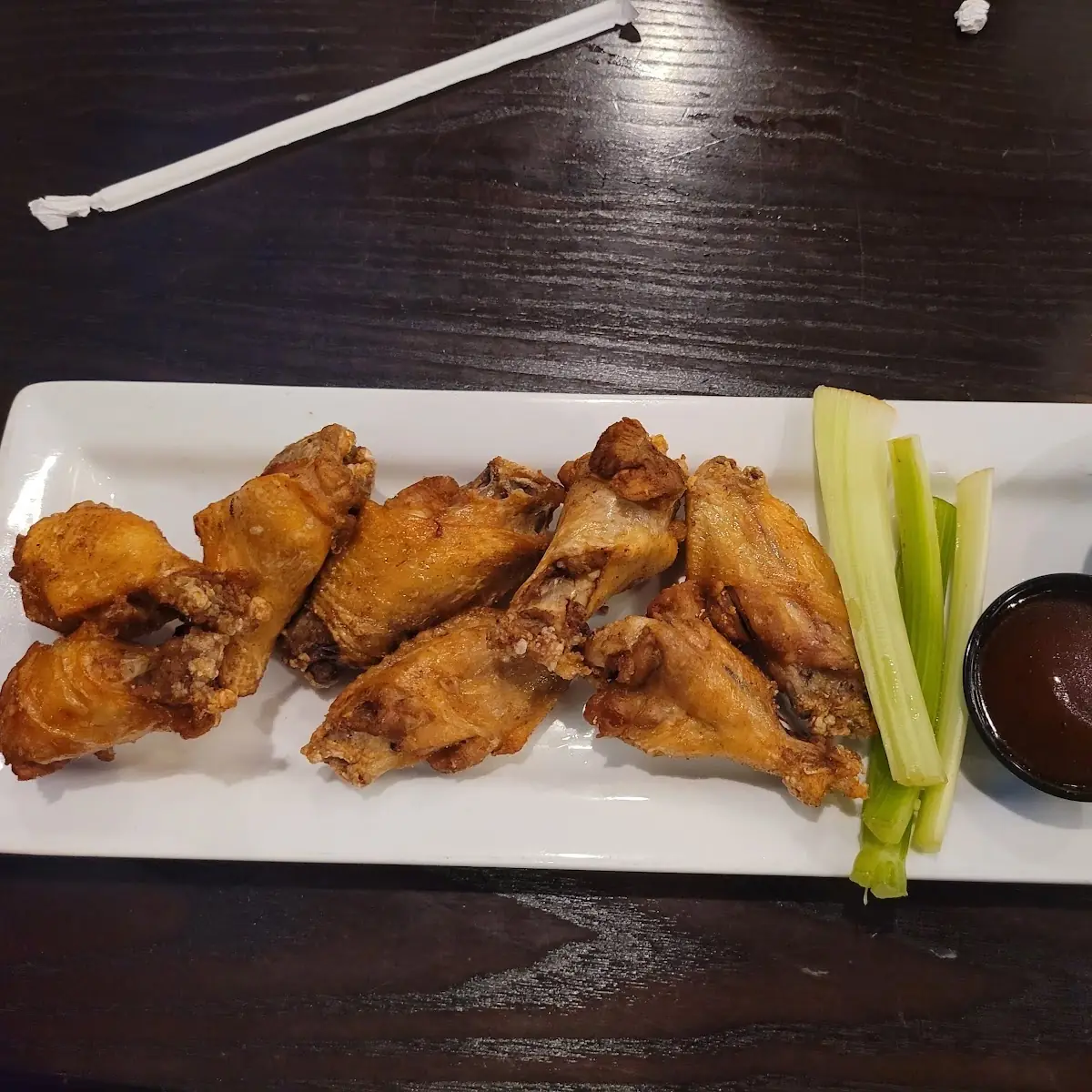 Chinese Takeout Wings with Ranch Sauce
