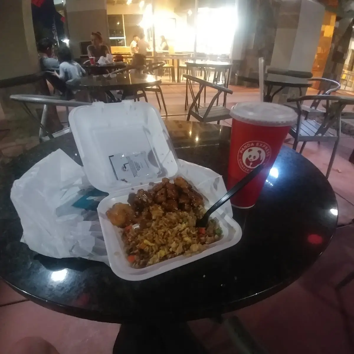 Orange Chicken Fried Rice with Wok-Fired Shrimp Fried