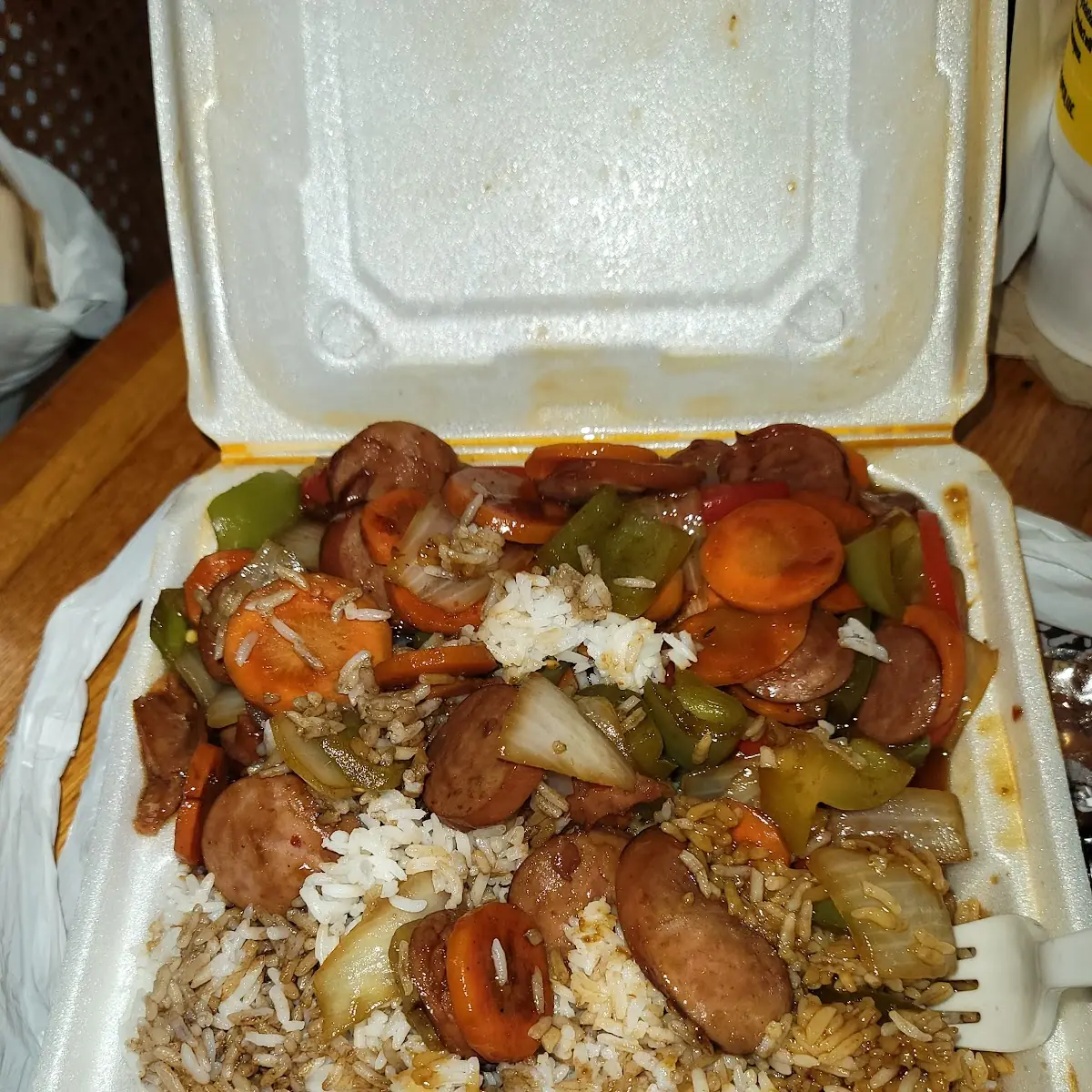 Smoked Sausage and Peppers