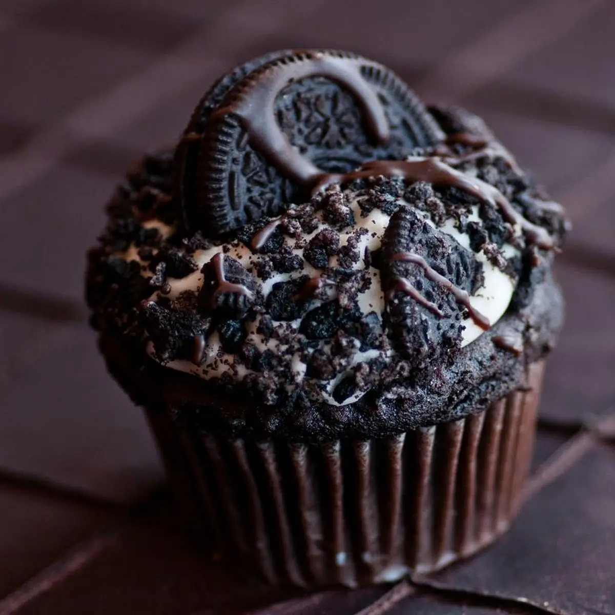 Oreo Cookie Cupcake