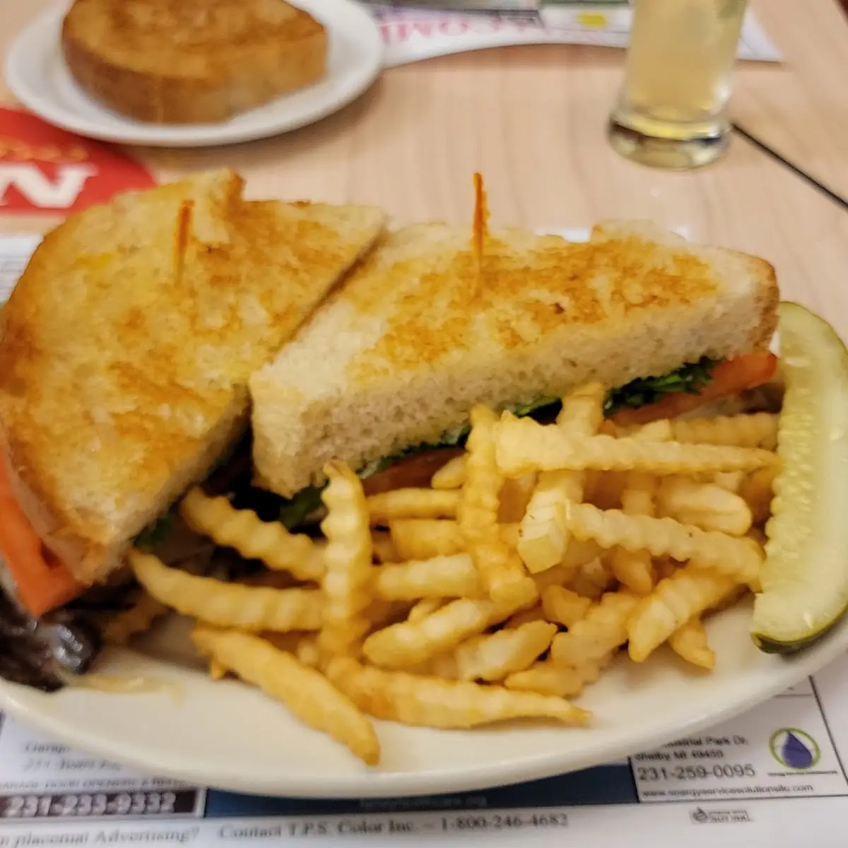 American Fries and Toast