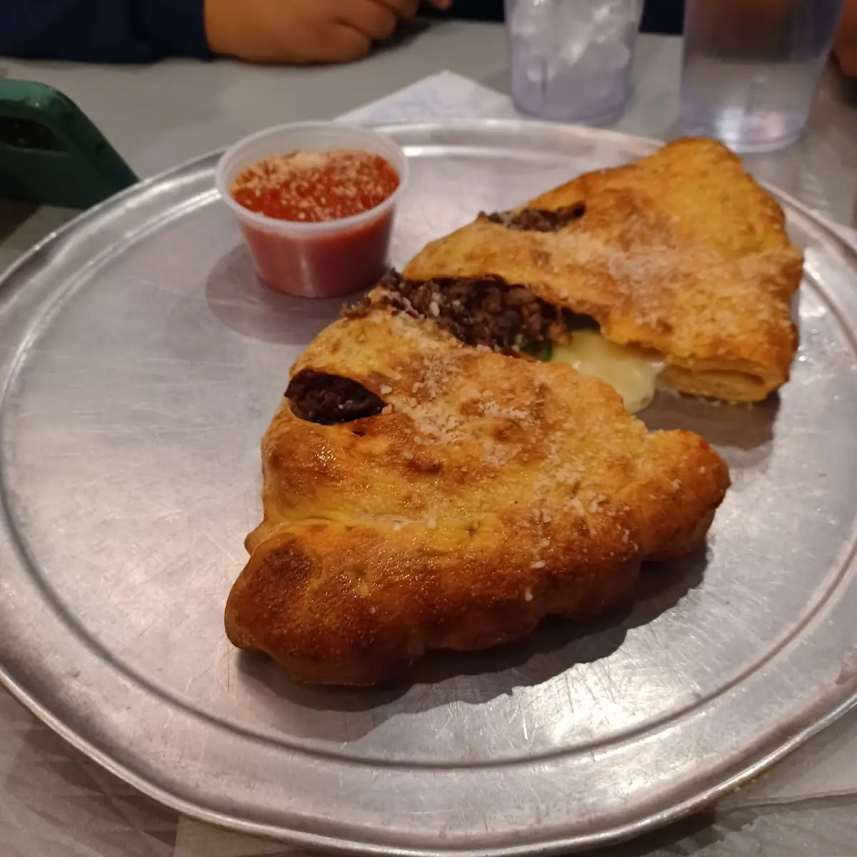 Steak and Cheese Calzone
