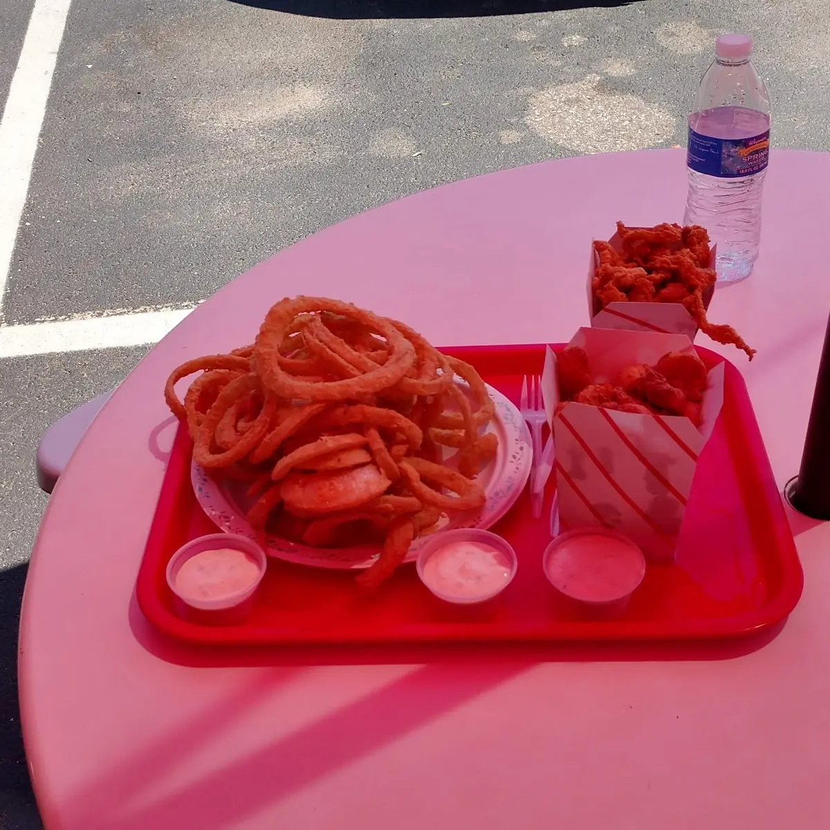 Onion Rings Fried Clams Fried Scallops