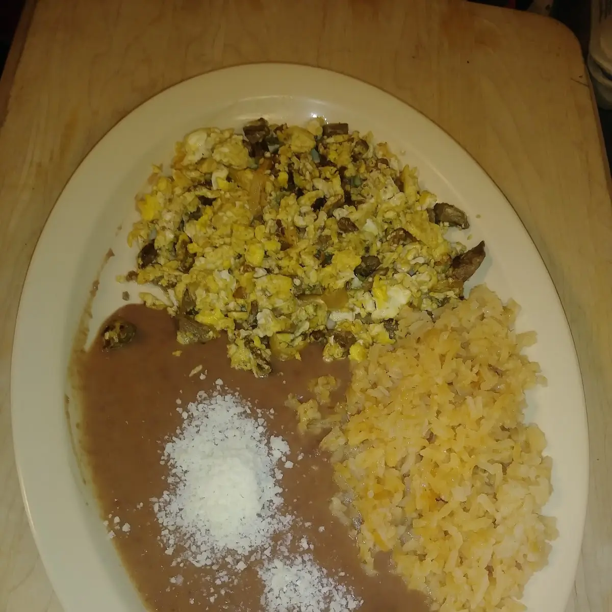 Asada Scrambled Eggs