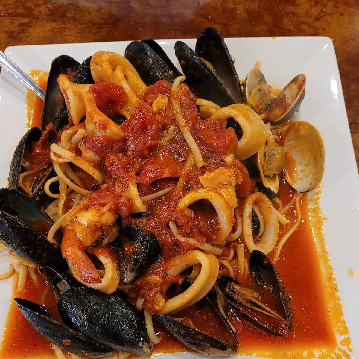 Mussels Fra Diavolo