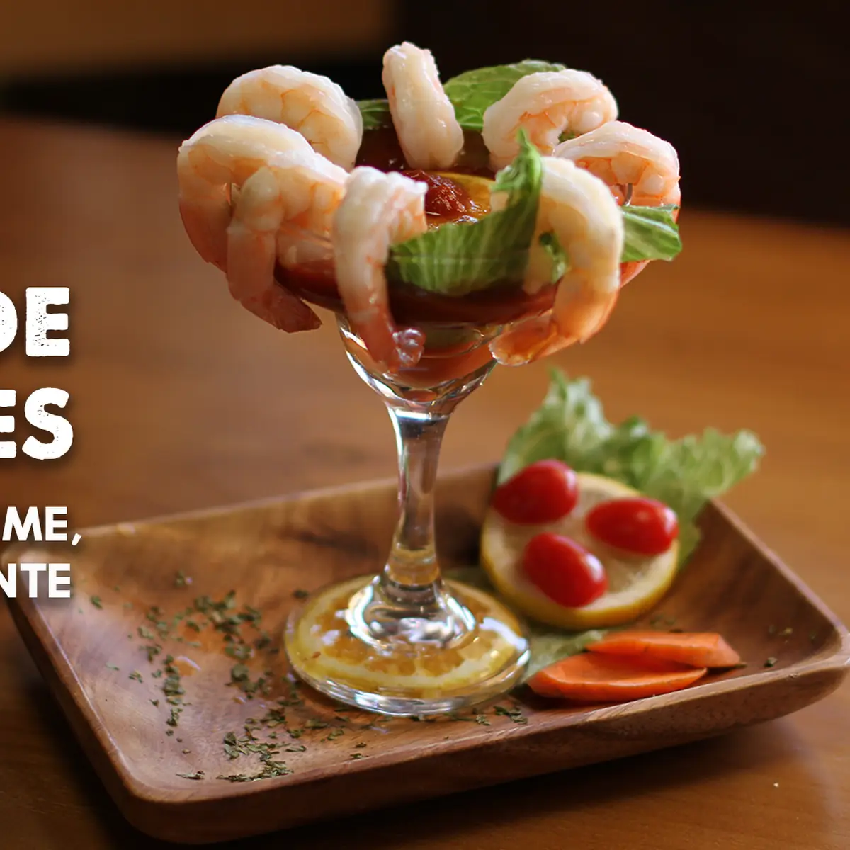 Cóctel De Camarones Shrimp Cocktail