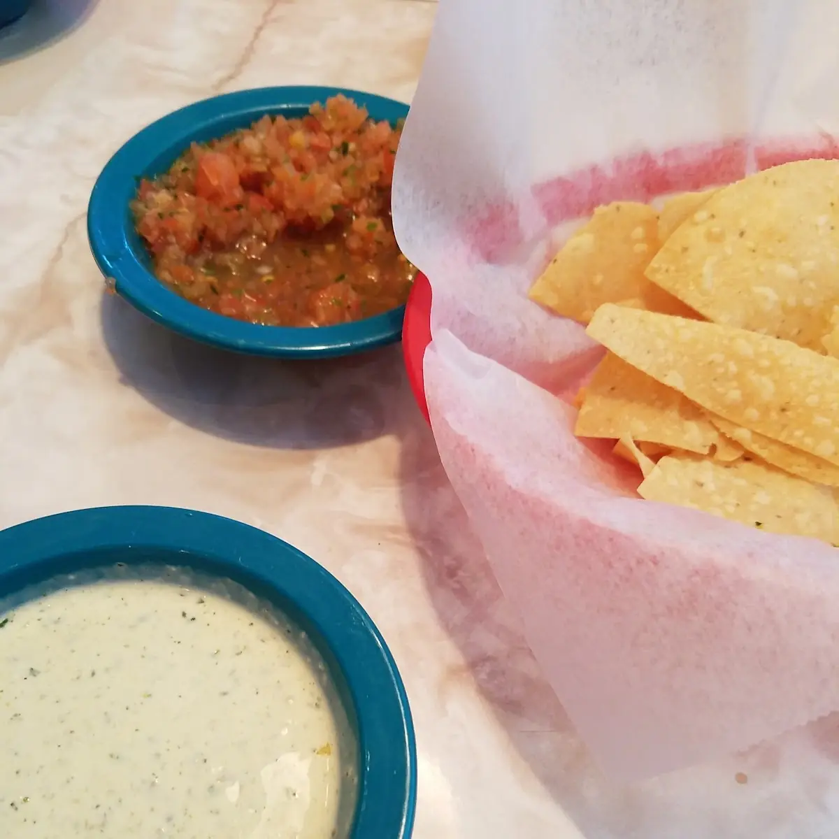 Chips Salsa and Dip