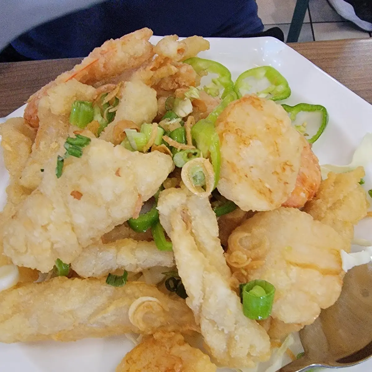 Deep Fried Squid with Pepper Salt