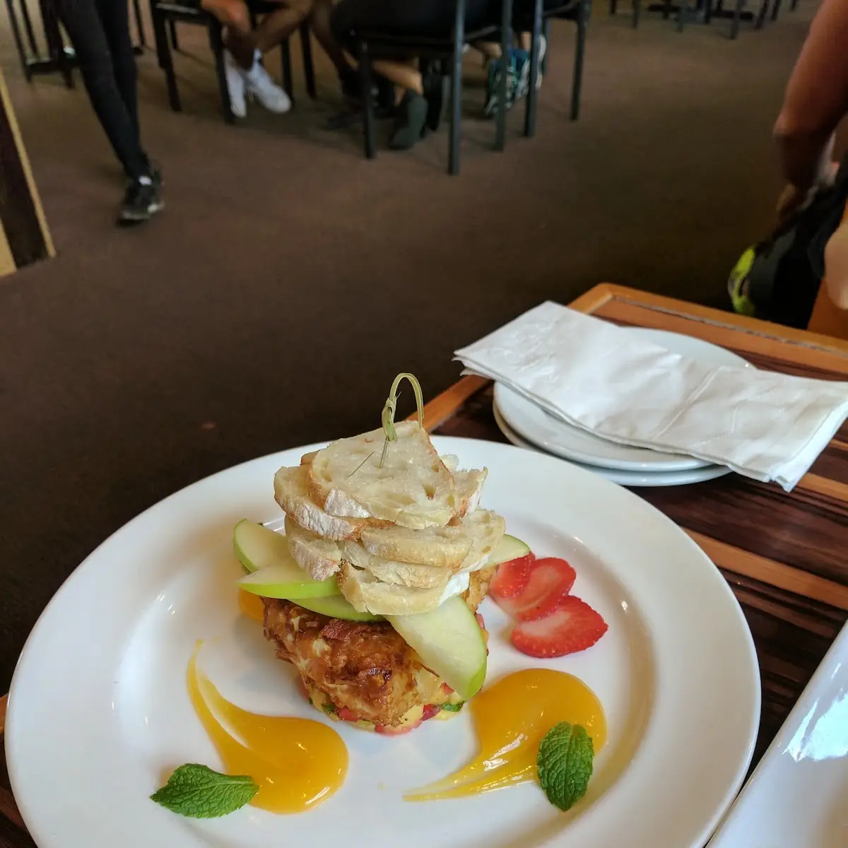 Crab Cake Salad