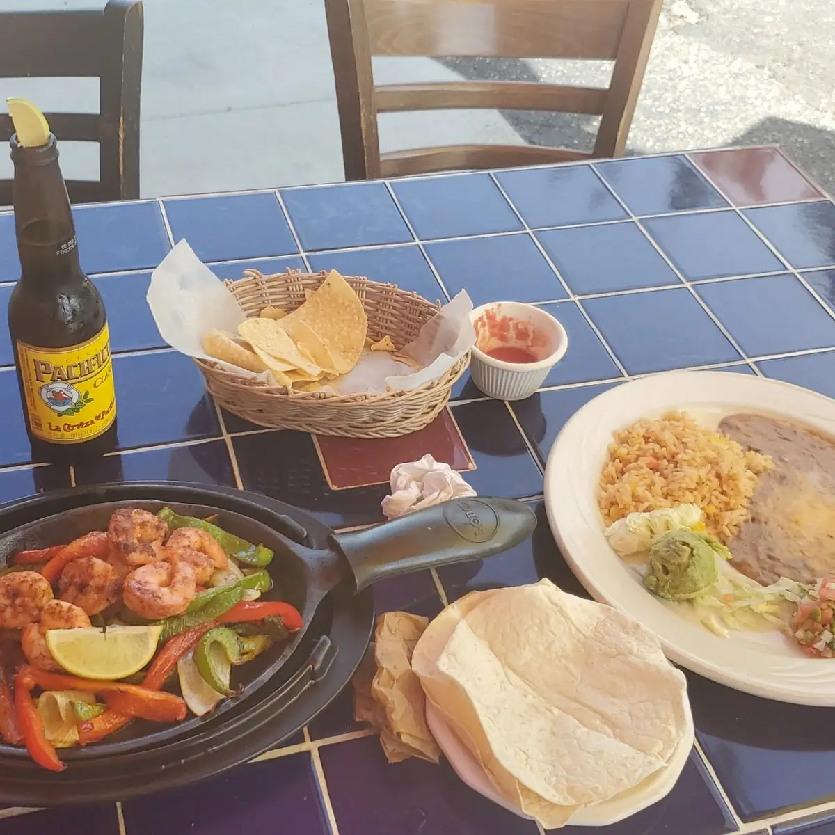 Shrimp Fajitas