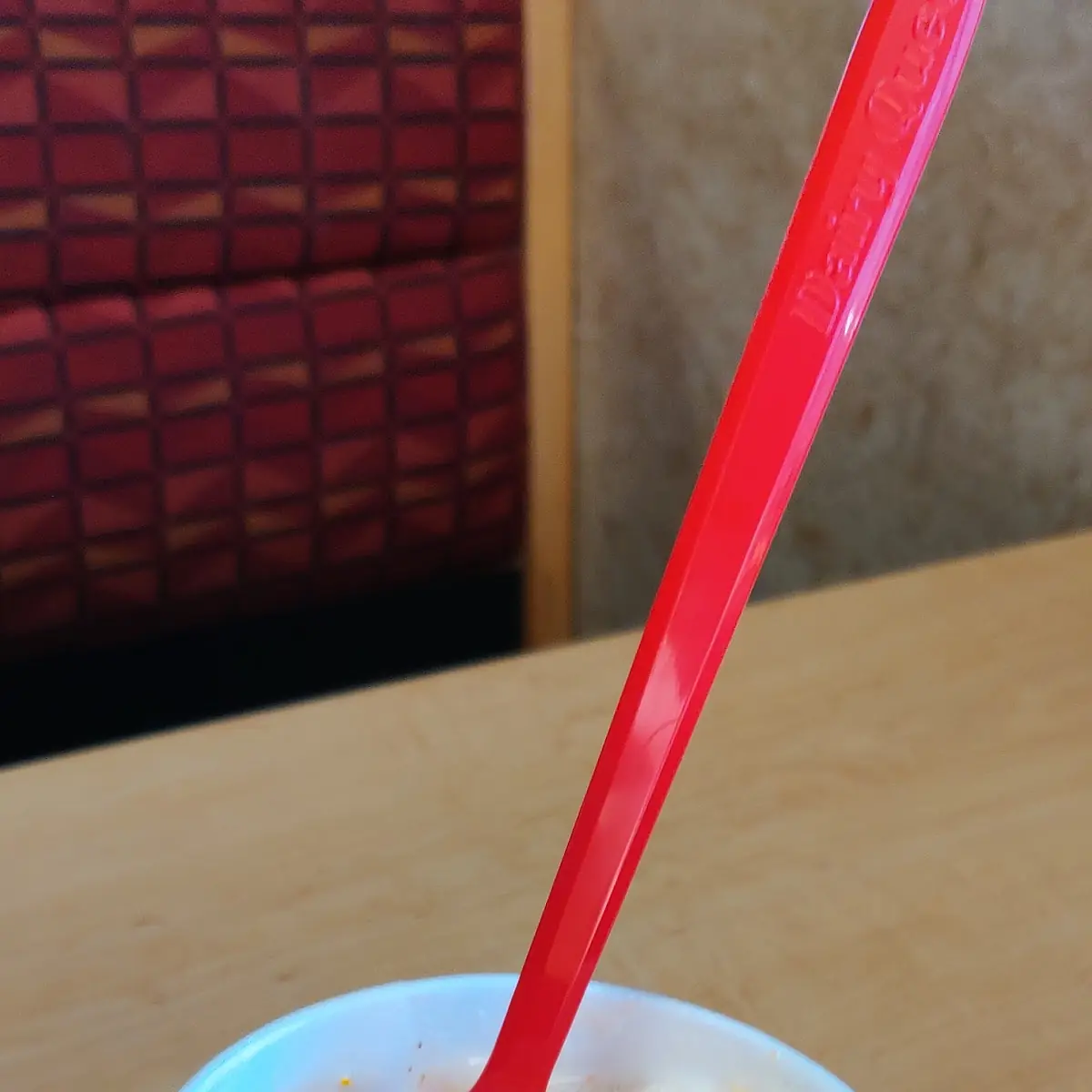 Reese's Pieces Cookie Dough Blizzard