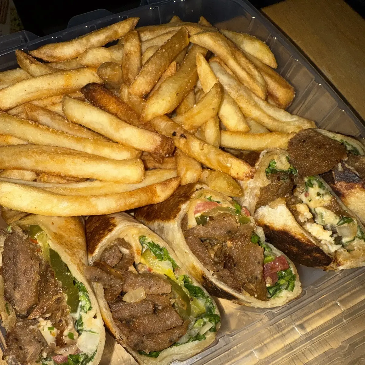 Lamb Arabi with Fries
