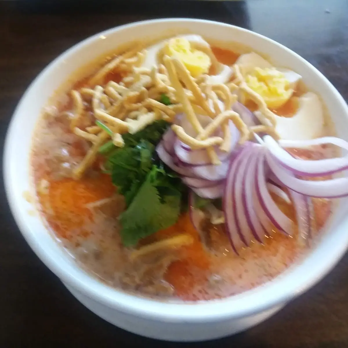 Yellow Curry Noodle Soup