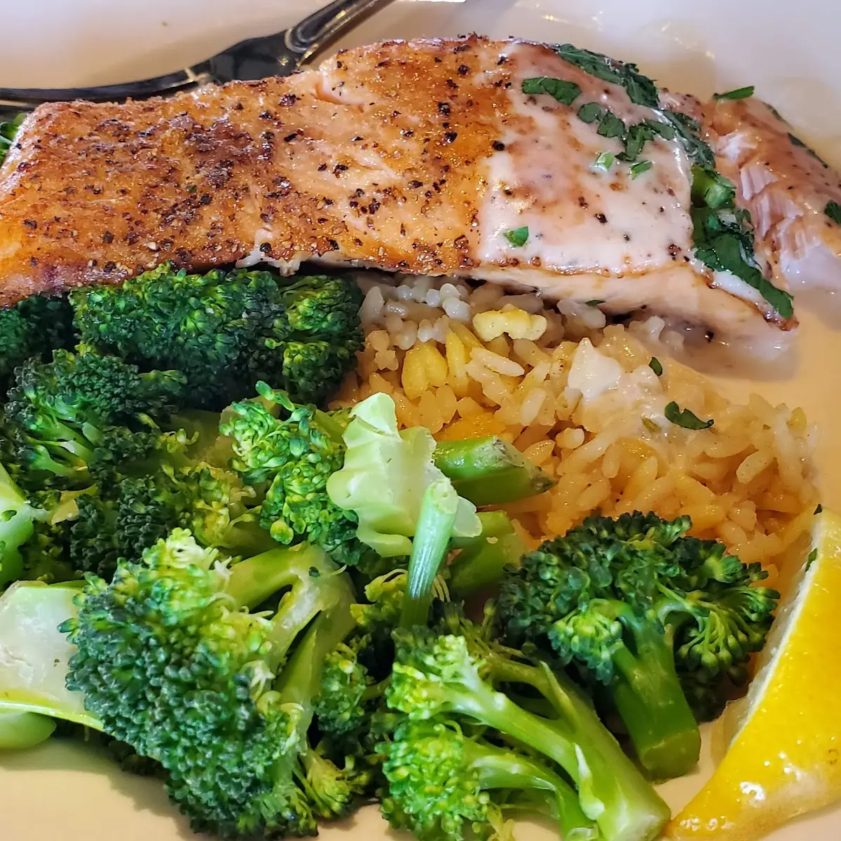 Enlightened Cherry Chipotle Glazed Salmon