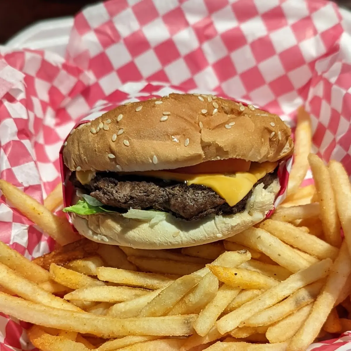 Cheese Burger Combo