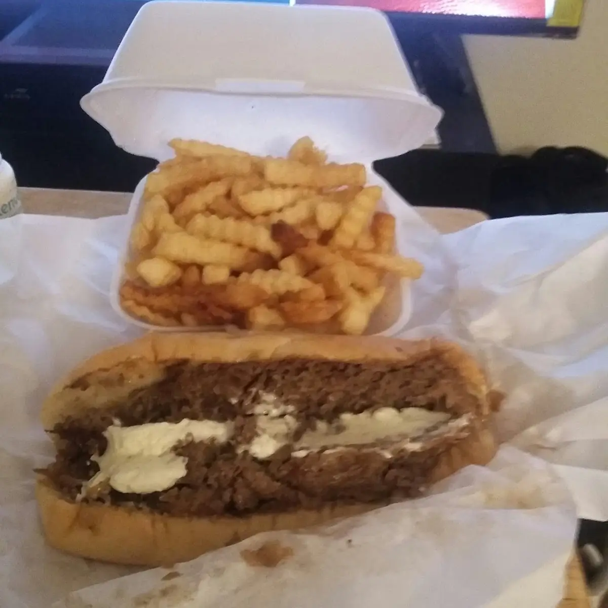 Philly Cheese Steak & Fries