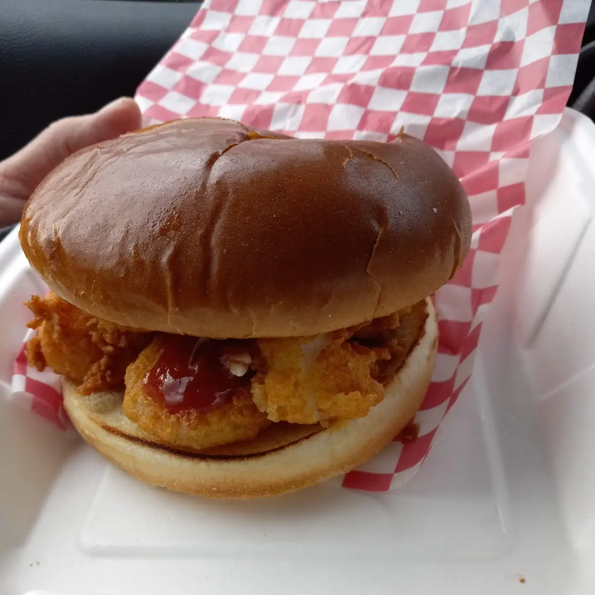 NC Shrimp Burger