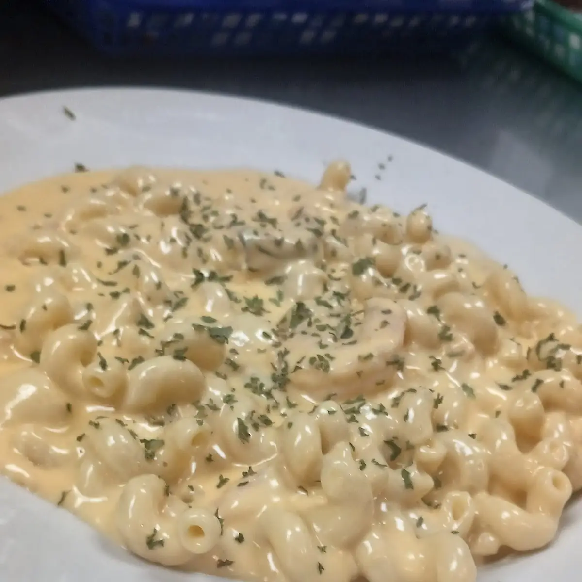 Seafood Mac and Cheese