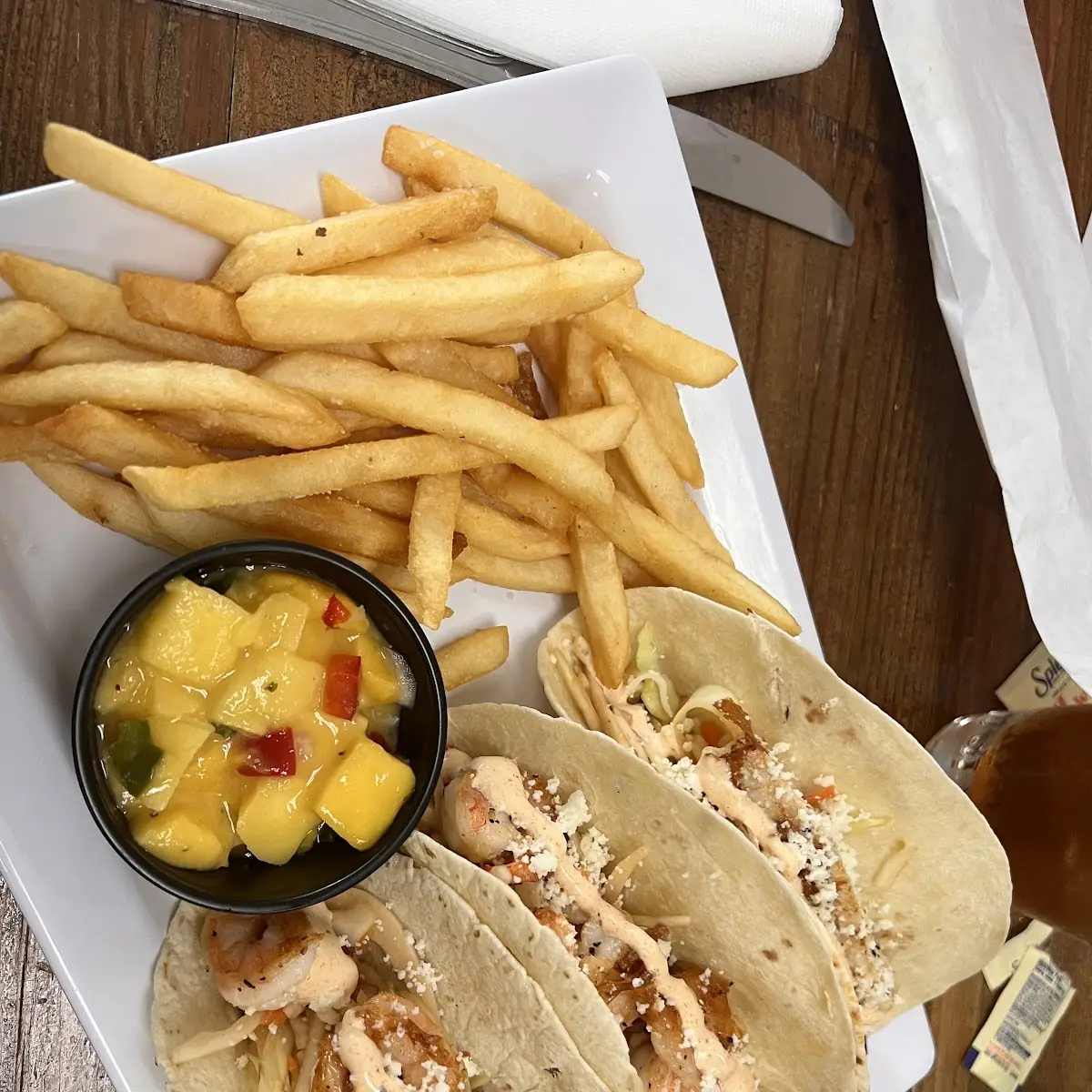 Shrimp and Fish Tacos
