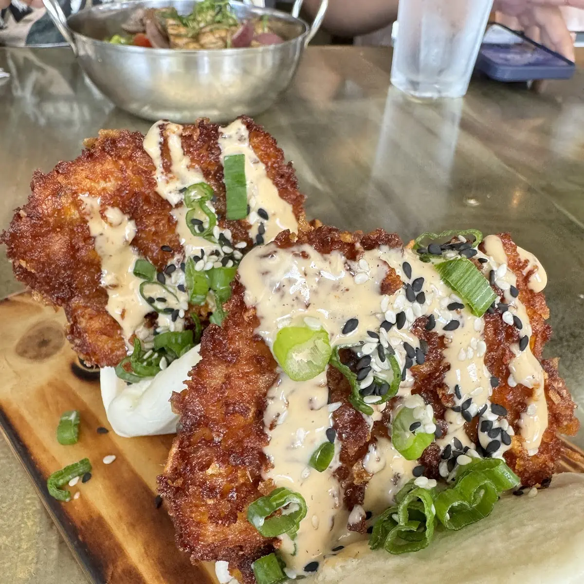 Crispy Chicken Bao