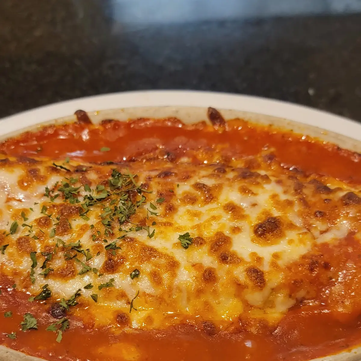 Chicken Parmesan with Italian Ham