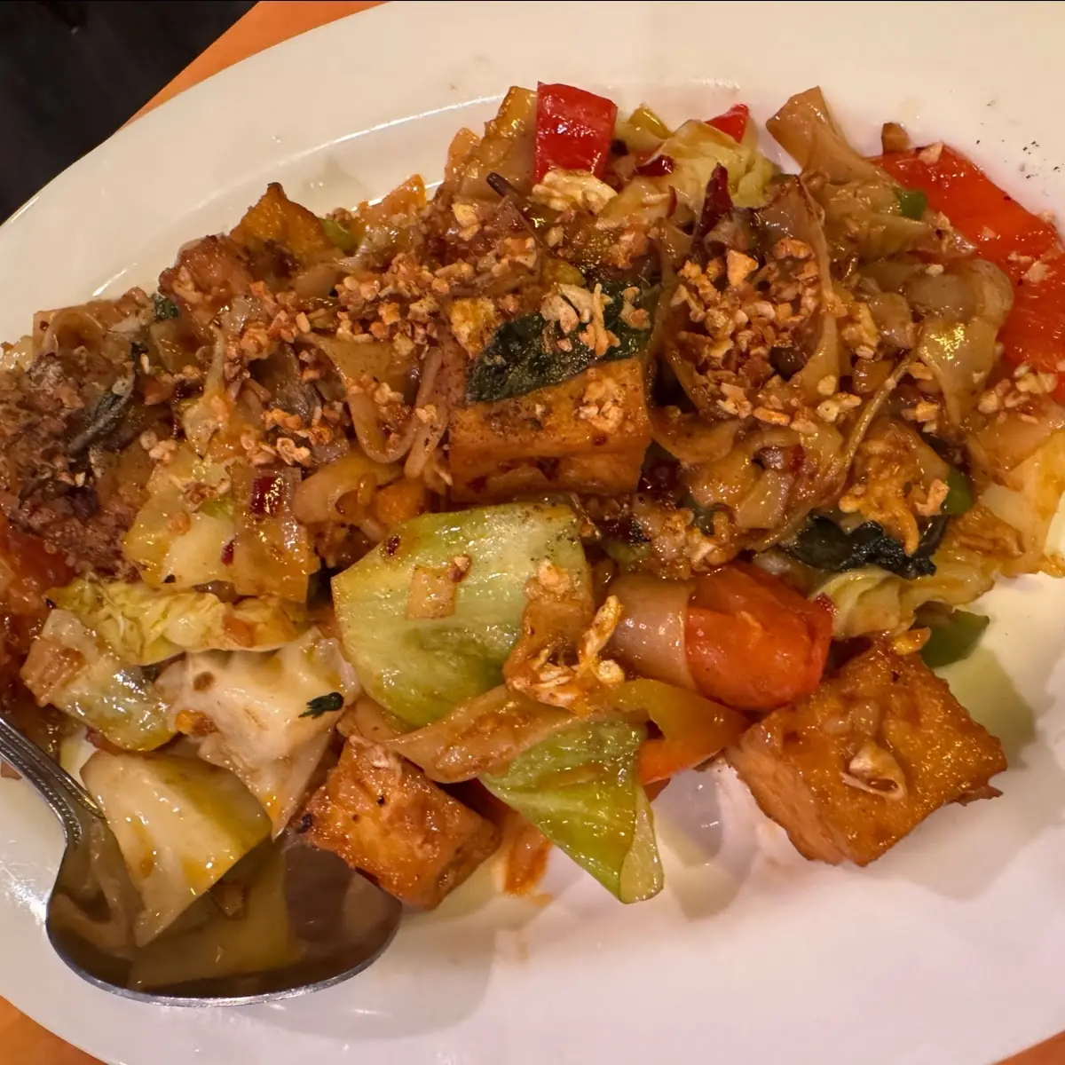 Tofu Drunken Noodles