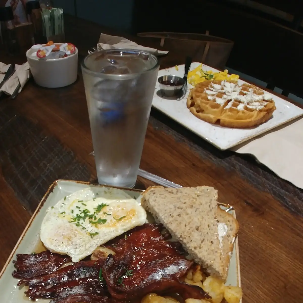 The Traditional Breakfast w Million Dollar Bacon