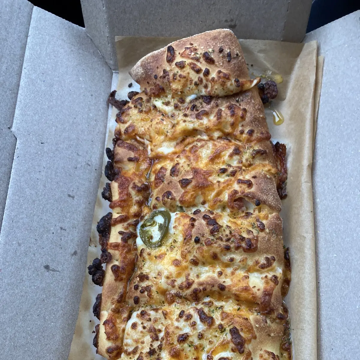 Stuffed Jalapeño Cheese Bread