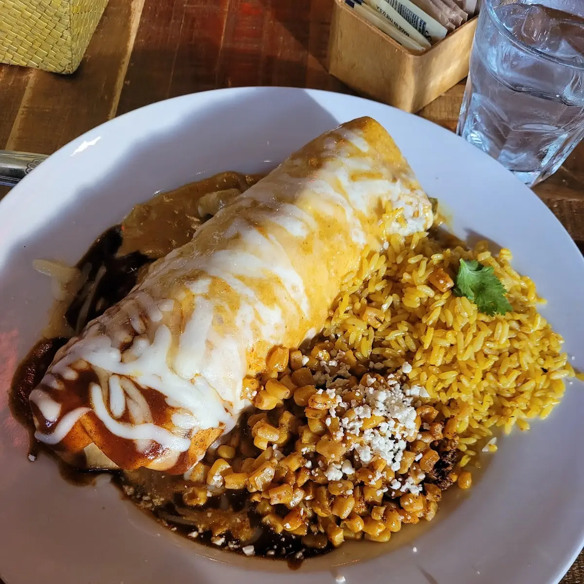 Curry Chicken Burrito