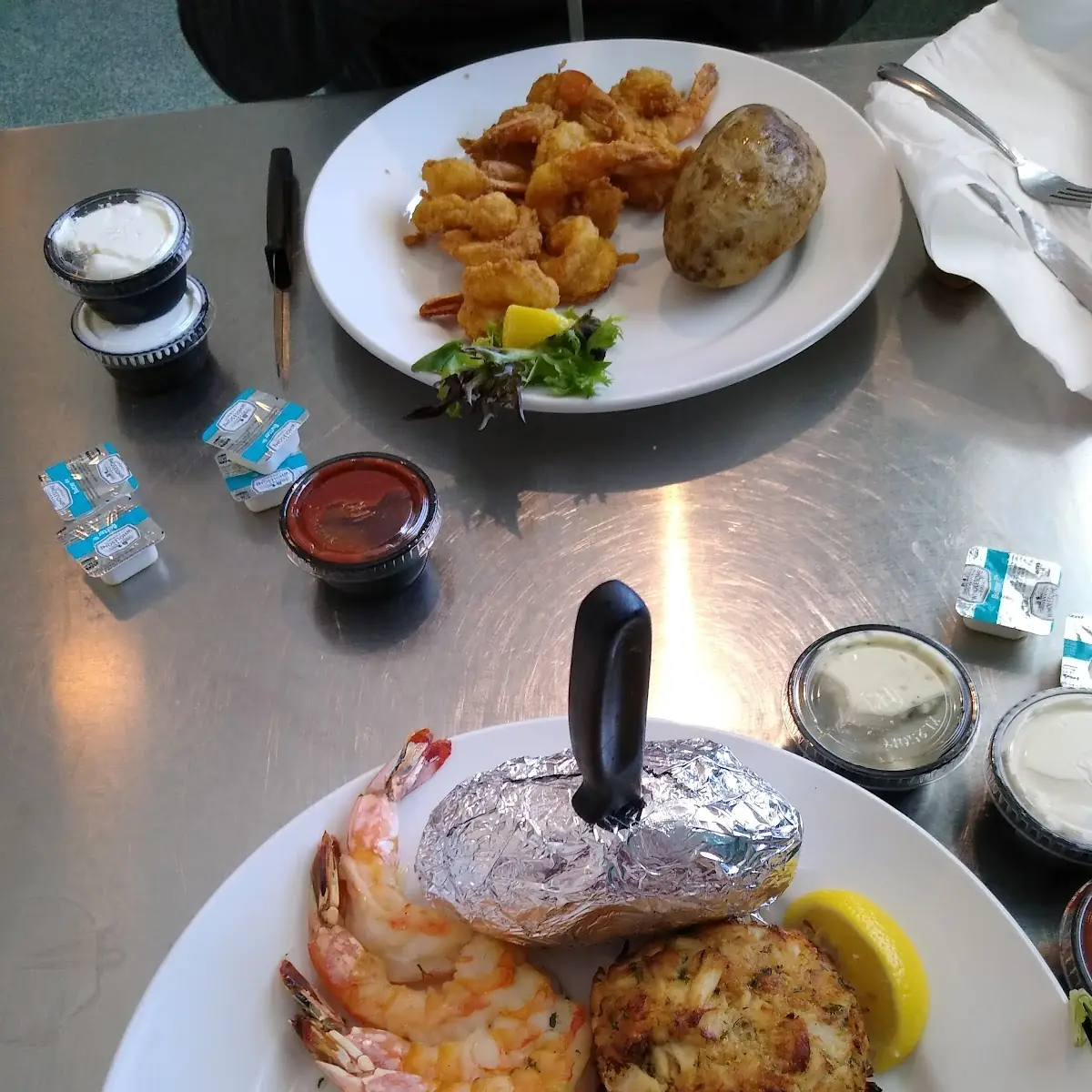 Broiled Seafood Platter