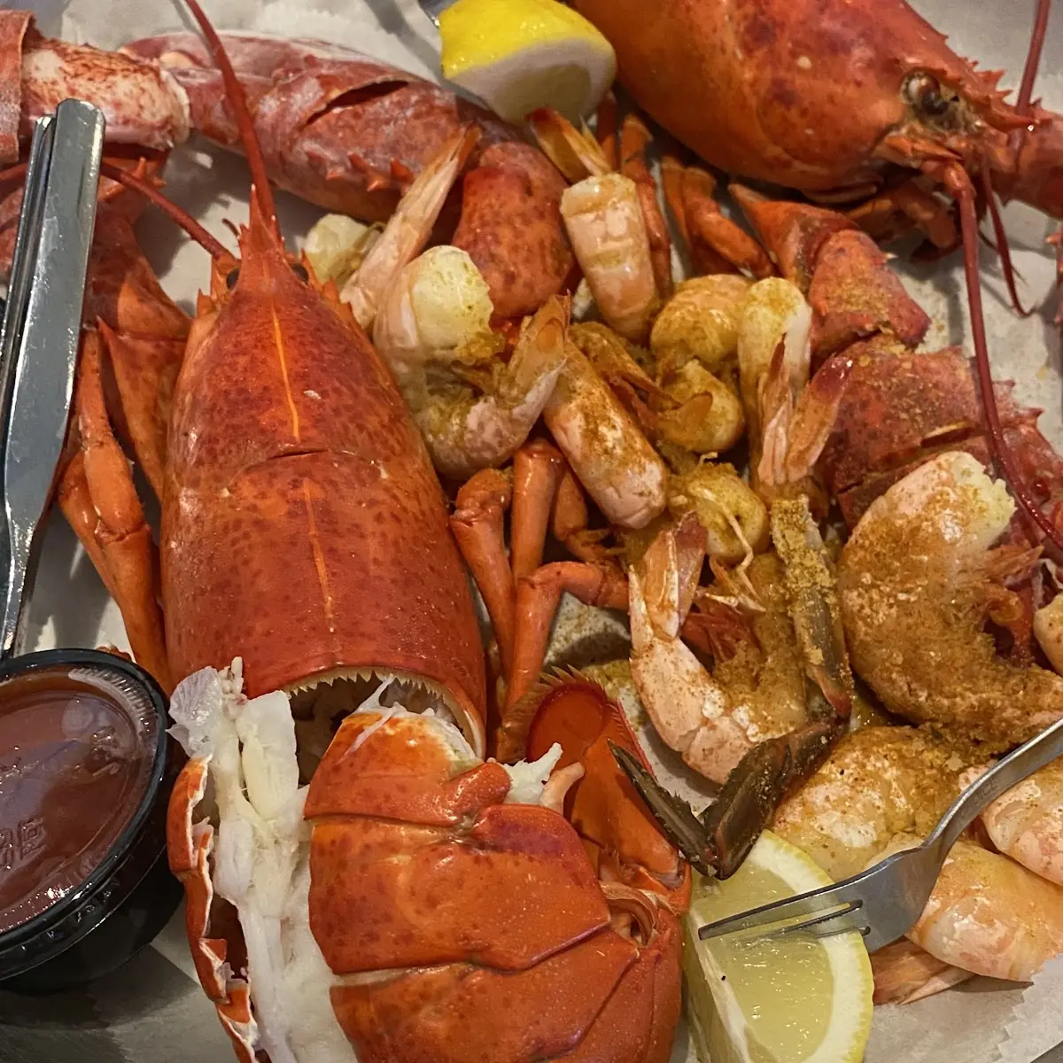 Steamed Seafood Combination
