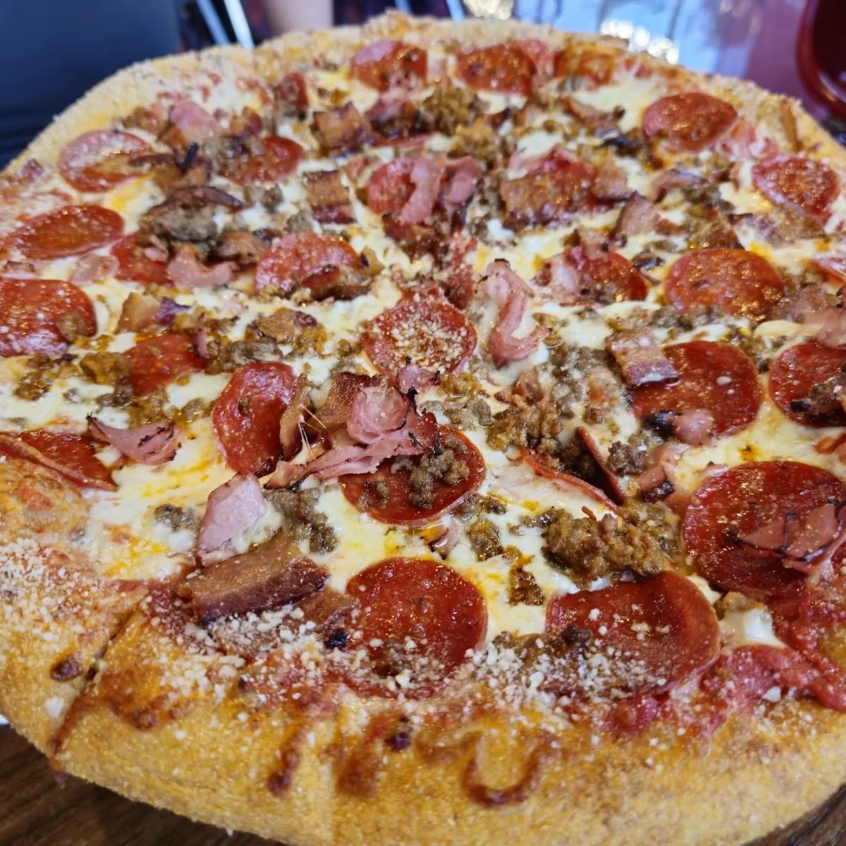 GF Mighty Meaty Pizza