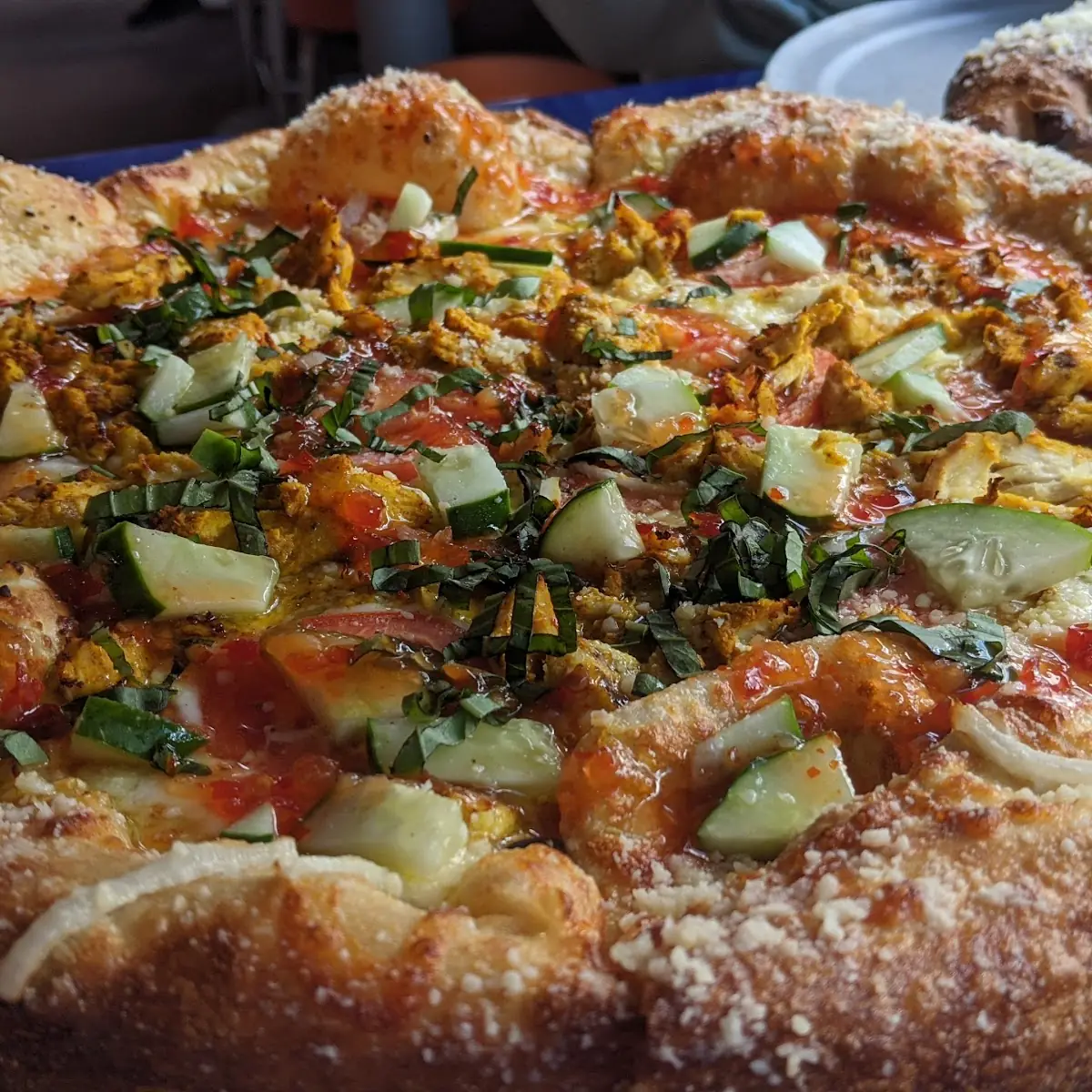 Thai Dye Pizza