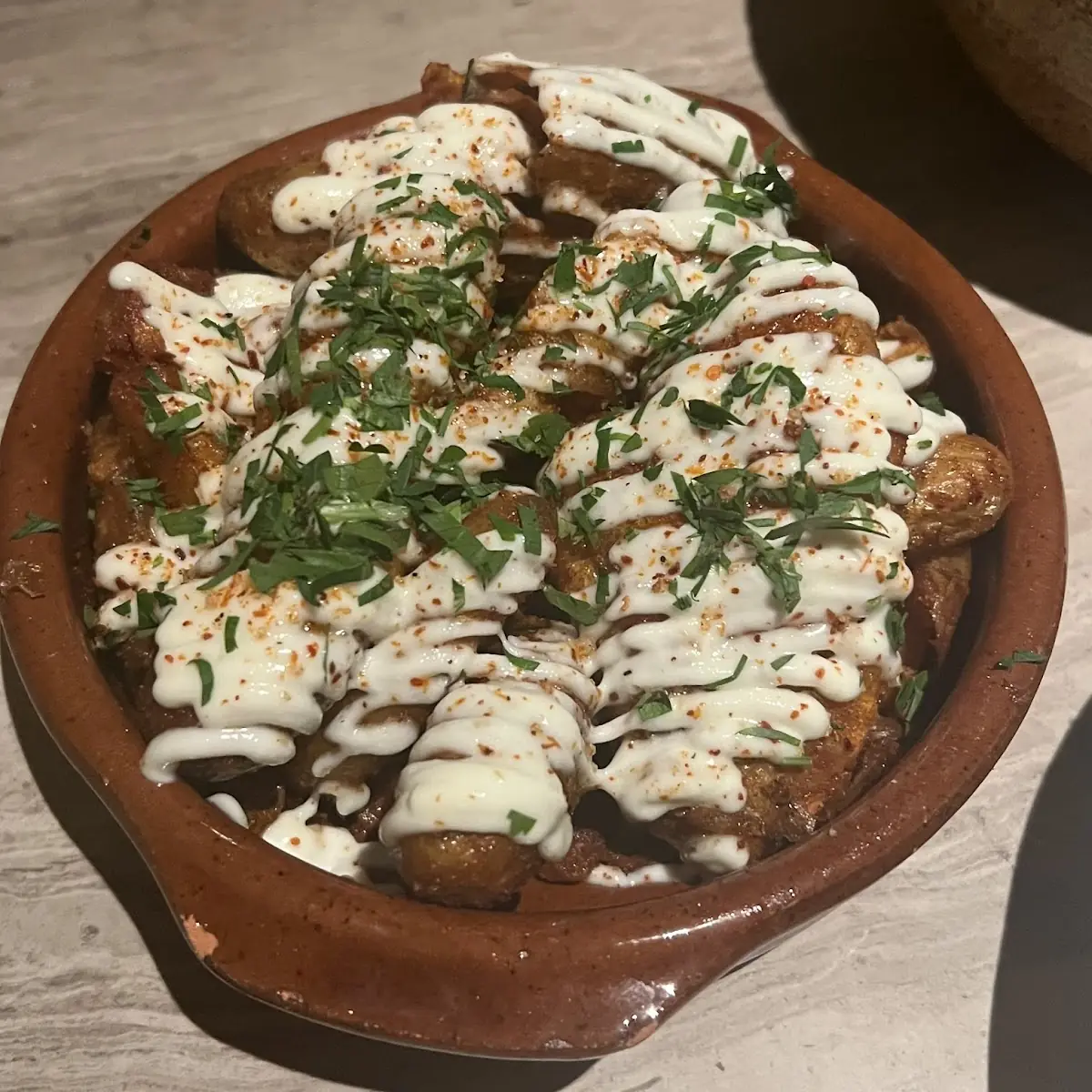 Patatas Bravas with Aioli