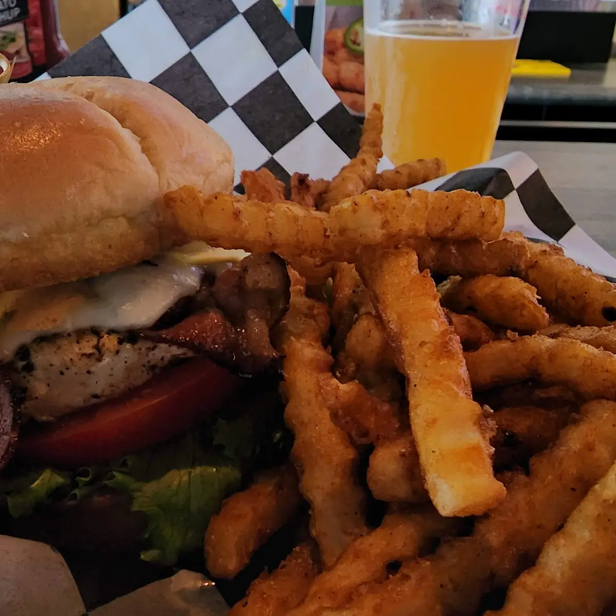 Chipotle Chicken brgr