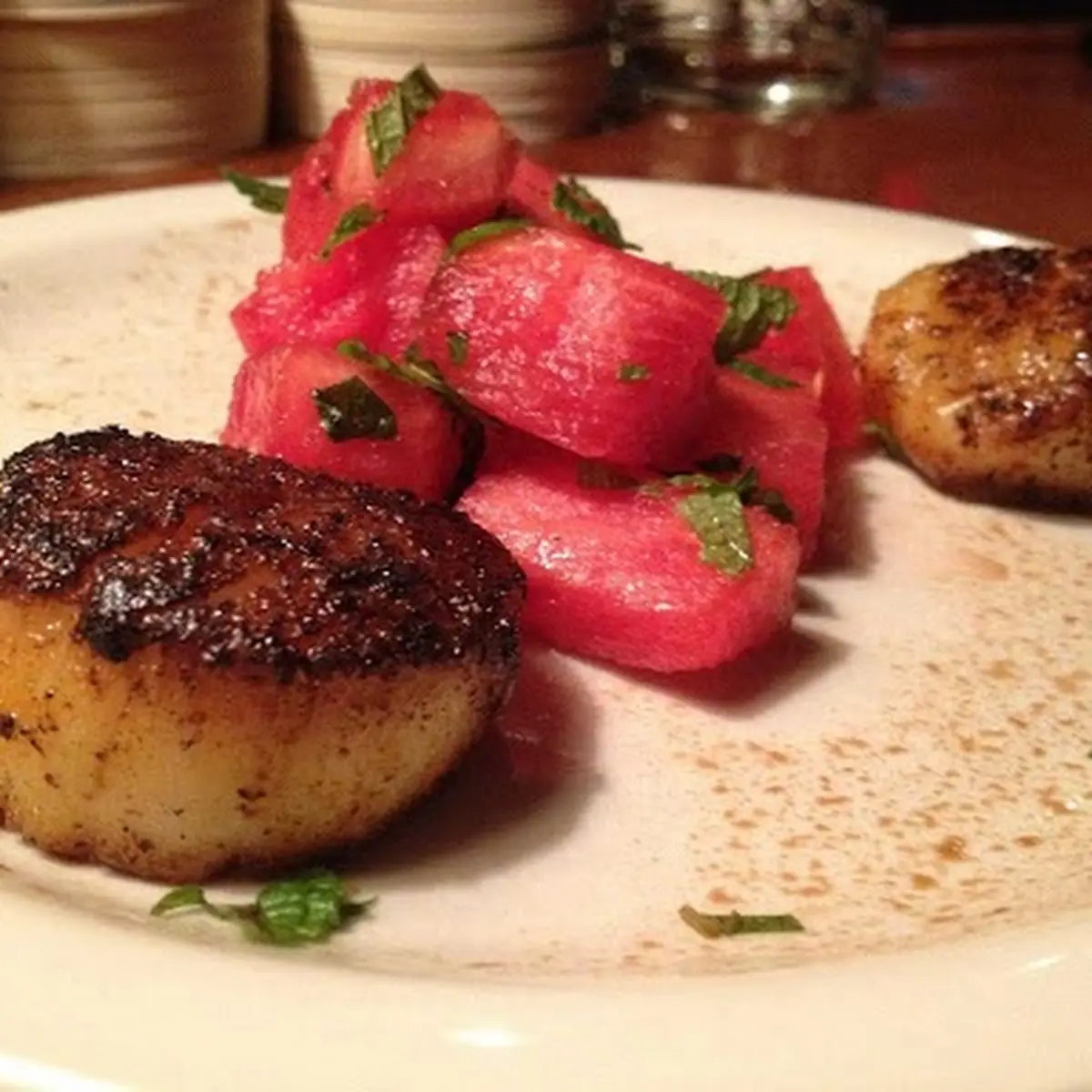 Grilled Sea Scallops