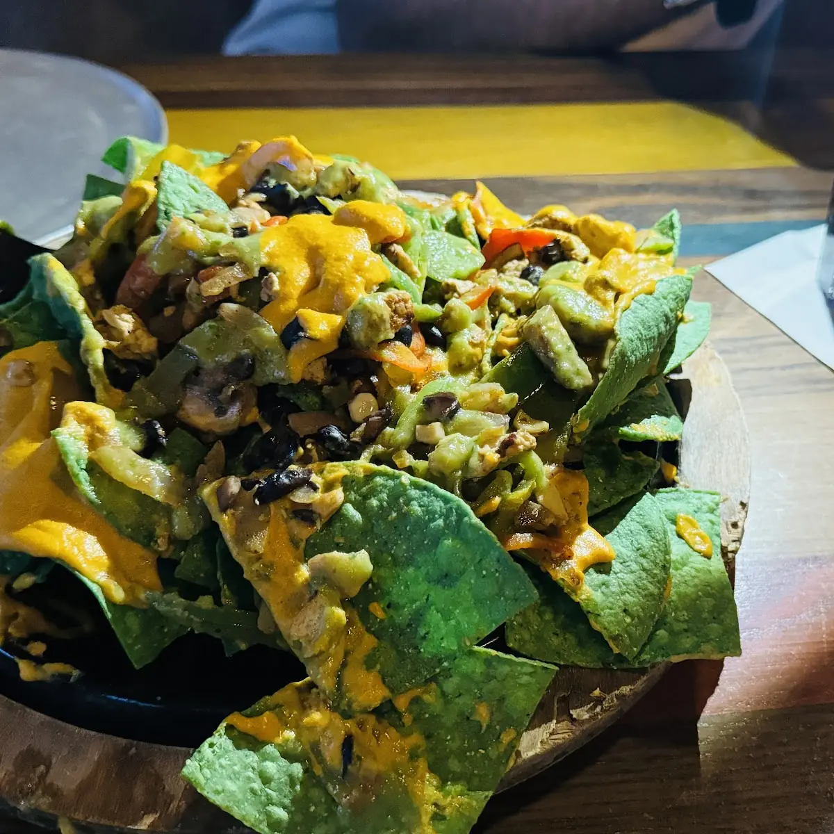 Vegan Nachos Supreme