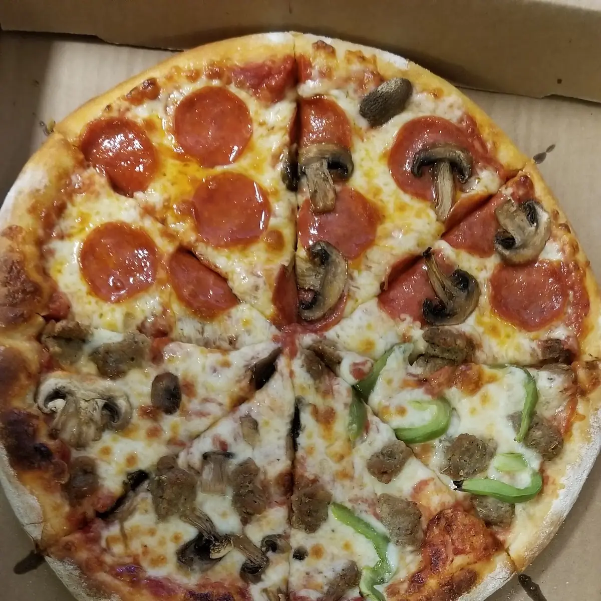 Mighty Meat Pizza