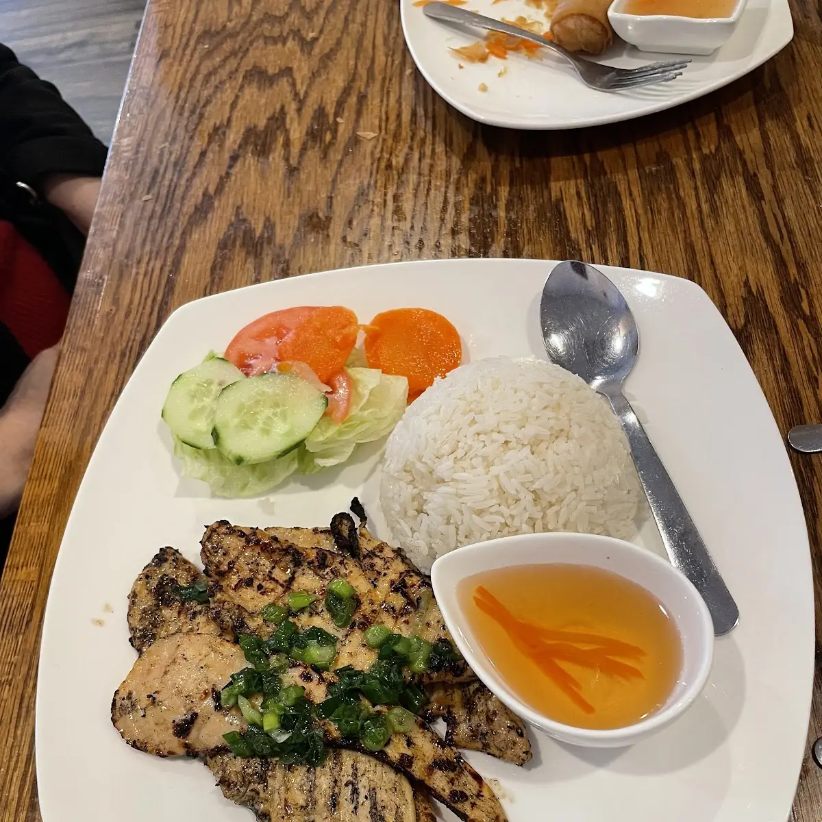 Grilled Chicken with Rice