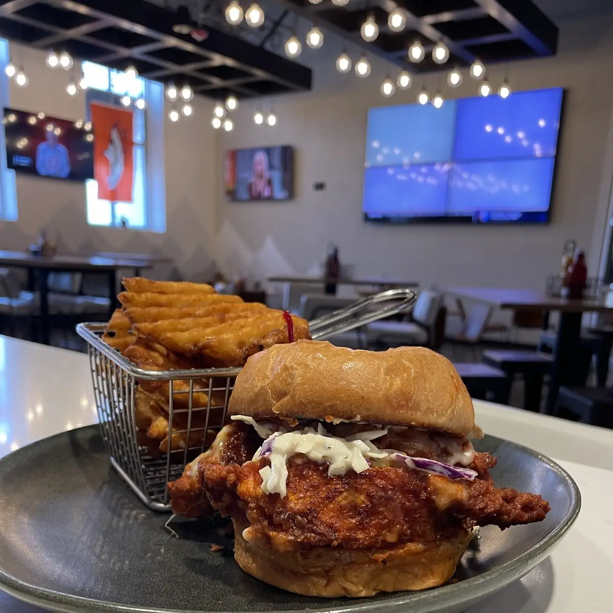 Spicy Fried Chicken Sandwich