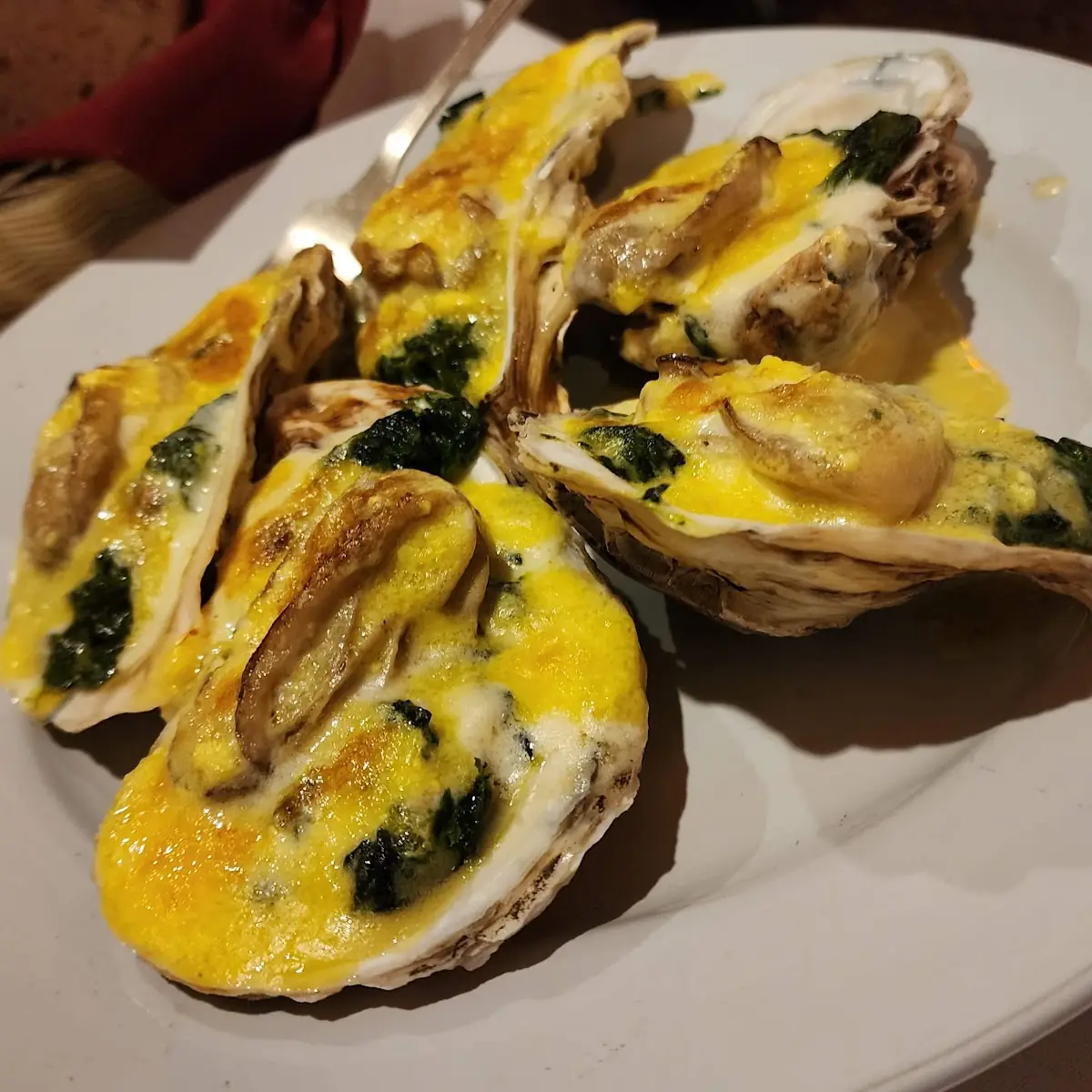 Oysters Rockefeller
