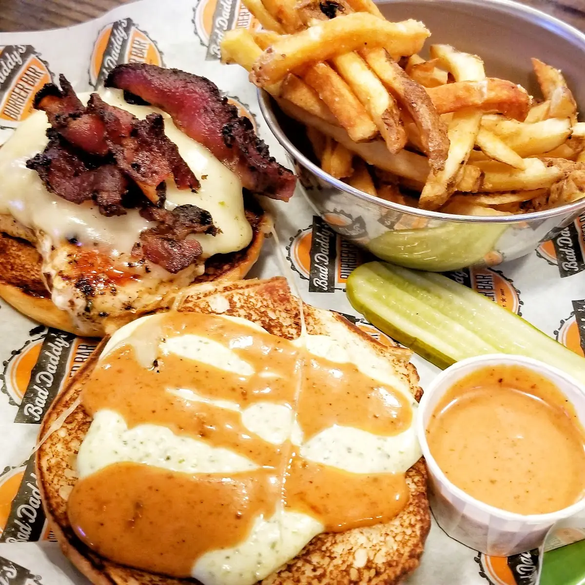 American Cheese Bacon