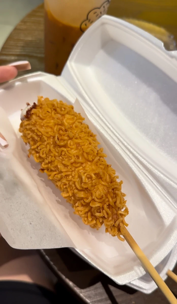 Half and Half Corn Dog
