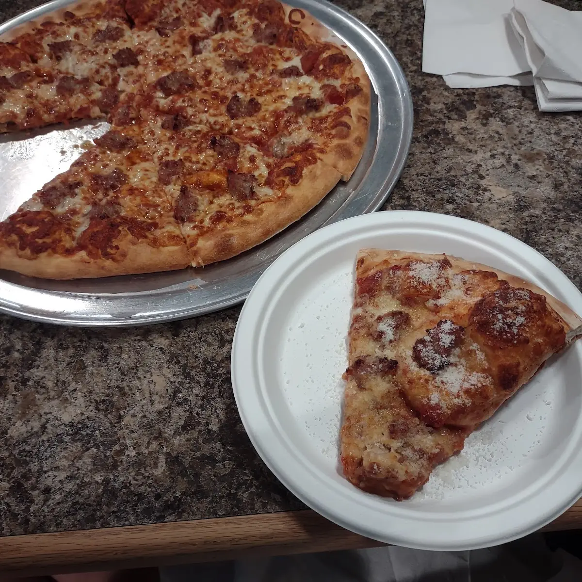 Sausage Pizza